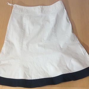 GAP side zip stretch skirt